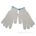 Natural White Work Knitted Cotton Gloves